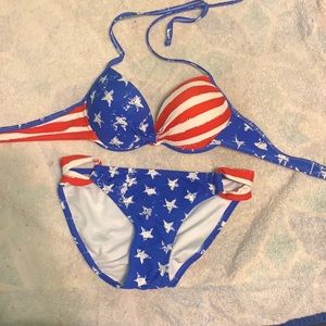 rw&b bathing suit